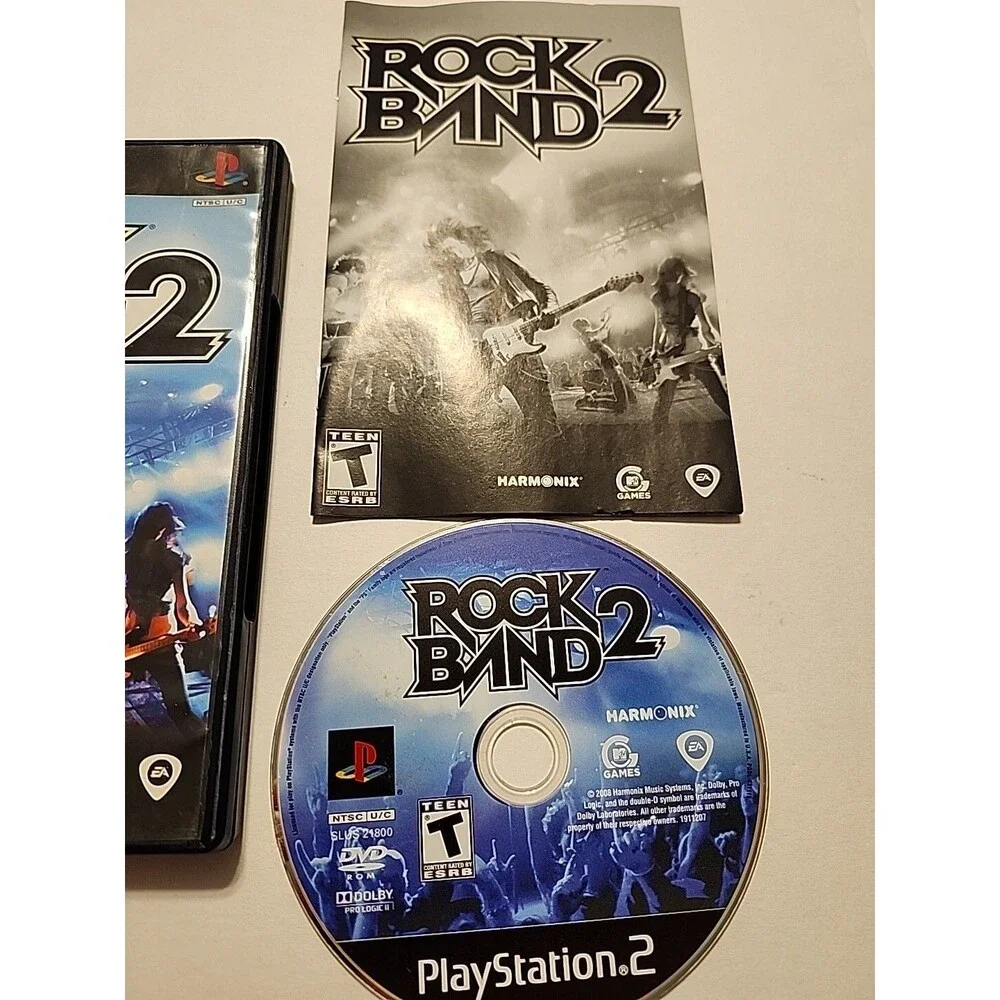Rock Band 2 (Sony PlayStation 2, 2008)